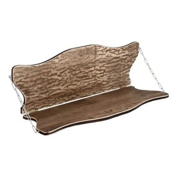 Полка состаренная, 57х19х22 см, липа "Банные штучки" в кор./2