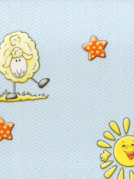 Обои АКЦИЯ!!! бумажные 113220-81 (6С4ГР) Детство  *8 (Гомель)