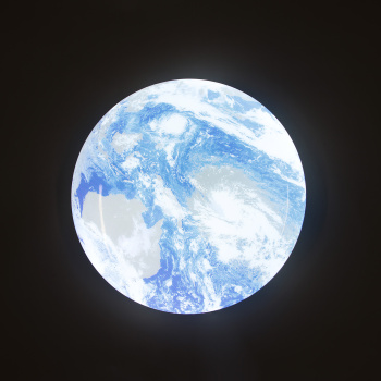 Светильник светодиодный акриловый 400мм 60W 8001 Earth 30W*2  S=20м2 VERNER LIGHTING *1/10