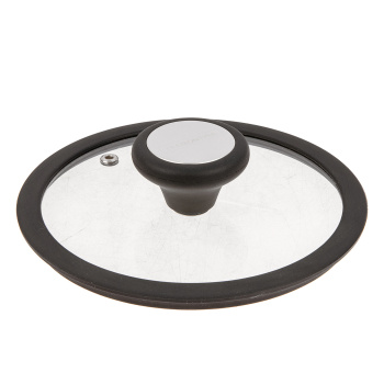 Кастрюля нерж. "TRAMONTINA" "Solar silicone" 1,85л Стекл.кр., с термораспр.дном 62124/163-TR *1/4