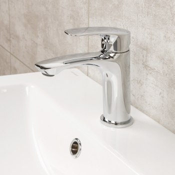 Смеситель для умывальника Milardo Rora RORSB00M01, короткий излив, рычажный