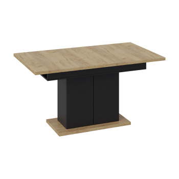 Стол обеденный прямоугольный раздв.Детройт Тип1 850х1504(2014)х h770 Дуб Крафт золотой/Ателье тем*1