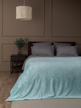 Плед 150*200см фланель Листья морская волна TF FNE ME3 1520 13-5309 Absolute *1 Плед 150*200см фланель Листья морская волна TF FNE ME3 1520 13-5309 Absolute *1