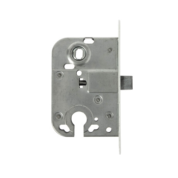 Защелка врезная д/финских дверей п/ручку и цил.механизм БЕЛЫЙ L 008 WW Фабрика Замков *1/5/50