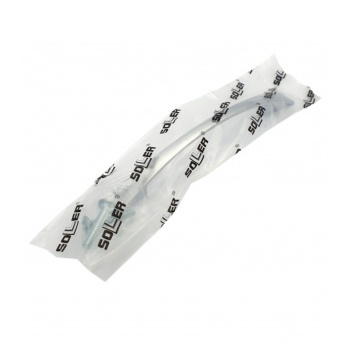 Ручка мебельная 128мм ХРОМ матовый 2133-128 Соллер *10/350