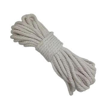 Веревка хлопчатобумажная d 8мм дл.20м крученая 3-х прядная арт.10182 ("Сибшнур") *1/30 Веревка хлопчатобумажная d 8мм дл.20м крученая 3-х прядная арт.10182 ("Сибшнур") *1/30