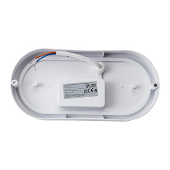 Светильник накладной светодиодный 15Вт 4,0К 1200Лм IP65 овал белый ЖКХ Gauss 161411215 *1/40