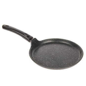 Сковорода алюм. а/приг.литая Kukmara "Мраморная" темный Блинная d22см Съем.р. сбмт220-1а *1/8