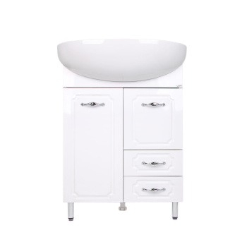 Тумба /LOGRO/ "Пинта 60/2" (выписывать раковину ERICA (АЭ234) Cersanit) *1/8