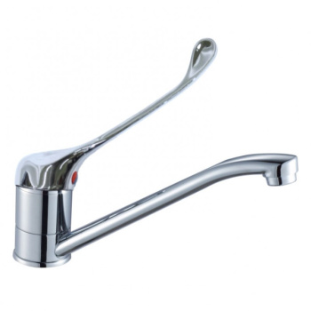 Смеситель для кухни OMEGA H-4379 длинный излив, хирургический *1/20