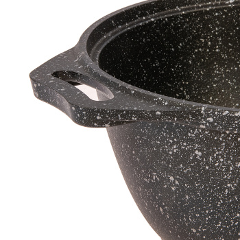 Кастрюля алюм. литая а/приг. Kukmara "Marble Induction" Мрам.темн. 2,0л Ст.кр. кмти22а *1/3 Кастрюля алюм. литая а/приг. Kukmara "Marble Induction" Мрам.темн. 2,0л Ст.кр. кмти22а *1/3