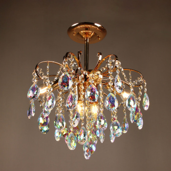 Люстра 6018 Gold 400 мм Е14 S=16м2 VERNER LIGHTING *1 Люстра 6018 Gold 400 мм Е14 S=16м2 VERNER LIGHTING *1