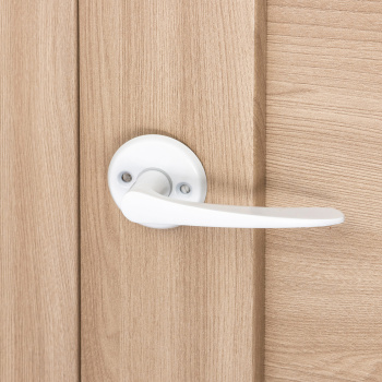 Ручка для финских дверей Фабрика Замков 019 WW, белый