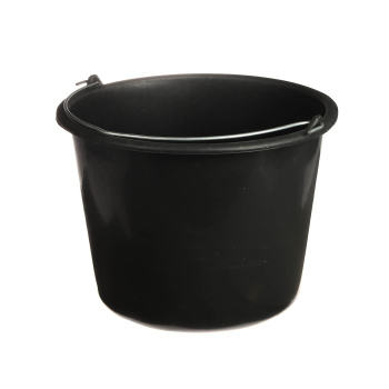 Ведро строительное 12 л Мультипласт, металлическая ручка, пластик