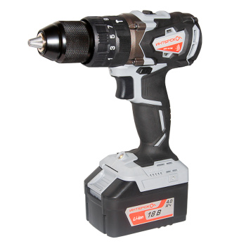 Дрель-шуруповерт 18В ИНТЕРСКОЛ ДАУ-13/18В Li-ion АПИ (бесщеточная,1аккум, 4Ач,ЗУ) кейс *1/5