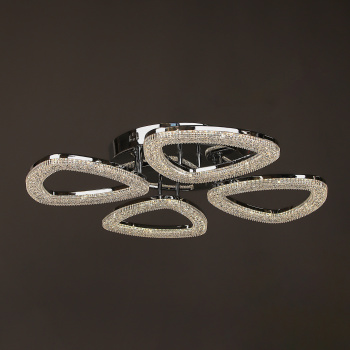 Люстра YH1232/4 CH 4*14W LED 3000-6500К (d-635; h-100) пульт  VERNER LIGHTING *1