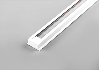 Шинопровод однофазный FERON 1метр белый 220В (в наборе токовод заглушка крепление) *1/20