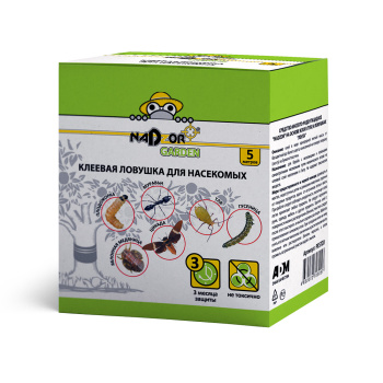 Клеевая ловушка для насекомых "Ловчий пояс 5м" Nadsor *5/30 Клеевая ловушка для насекомых "Ловчий пояс 5м" Nadsor *5/30