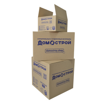 Коробка из гофрокартона ДомоСтрой, 600х400х400 мм