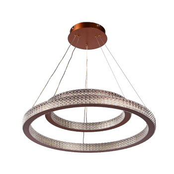 Люстра 9200(9238)/240W coffee 600+400 мм 3 реж., пульт S=20м2 VERNER LIGHTING *1