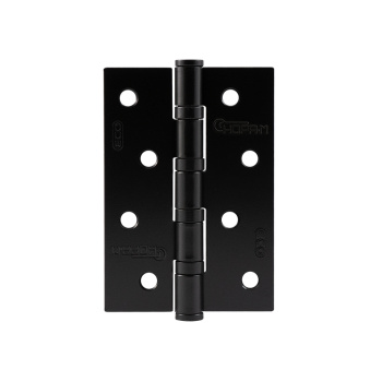 Петля универсальная 125*75*2,5мм ЧЕРНЫЙ FHP-STD (комплект 2шт.) Нора-М *1/10/50