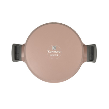 Кастрюля алюмин. антипригарная "Kukmara" "Stella" Cappuccino 5,2л Стекл.кр. кск52а *1/3