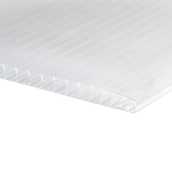 ПОЛИКАРБОНАТ 6,0 мм прозрачный ПОЛИЛАЙН 2,1*6 м *1/200
