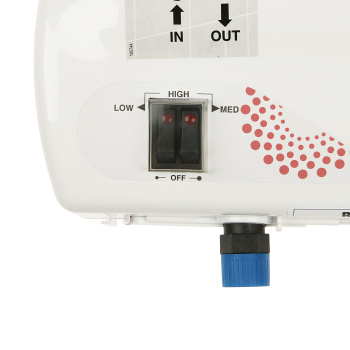 Водонагреватель проточный Atmor Basic Shower, лейка, без кабеля, 5 кВт, горизонтальный