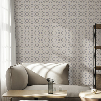 Обои флиз Victoria Stenova Connect (коричн.) 585268 1.06*10м *6