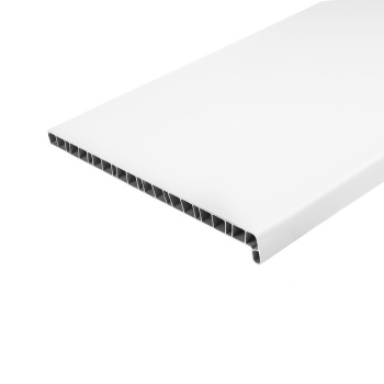 Подоконник ПВХ, 400х1500 мм, белый