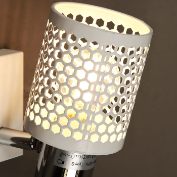 Бра 01412-0.8-01 WT+CR Е14 *1/30