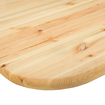 Столешница овал 60х120 см Форест, хвоя, сорт АВ