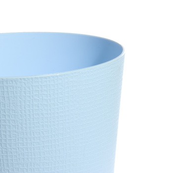 Кашпо пластм. "Le Parterre" 1,4л d верха 150мм h135мм с поддоном Голубой 203-5 (Tek.A.Tek)*1/24
