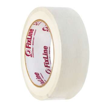 Лента клейкая малярная 36мм х 25м "FixLine" *1/48 Лента клейкая малярная 36мм х 25м "FixLine" *1/48