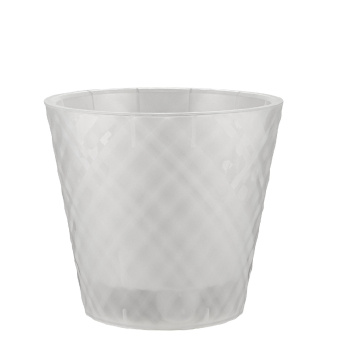 Кашпо пластм. "Manhattan Orchid" 1,6л d верха 160мм h145мм со вставкой Прозрачный IG670610999 *1/16