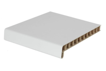 Подоконник ПВХ, 200х2500 мм, белый