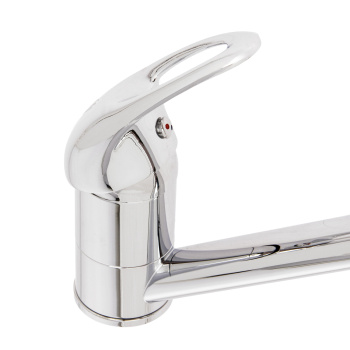 Смеситель для кухни ЦС-СМ 27ш D35 М43 без шлангов, длинный излив (Подольск) *1/10