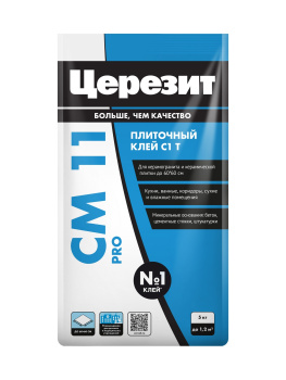 Клей для плитки 5 кг Церезит СМ 11 PRO, С1 T