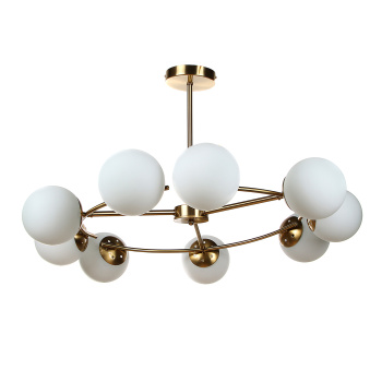 Люстра N36355/9 COP 9*40W E27 220V (d-780; h-500)  VERNER LIGHTING *1