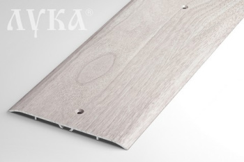 Порог-стык одноуровневый 100х900 мм Лука ПС 05, ясень белый