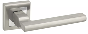 Ручка раздельная НИКЕЛЬ матовый A 206 SN Фабрика Замков *1/5/20