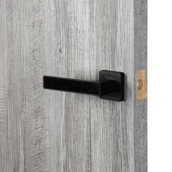 Дверное полотно глухое 2000х600х40 мм BROZEX-WOOD Estetica 300, санторини серый