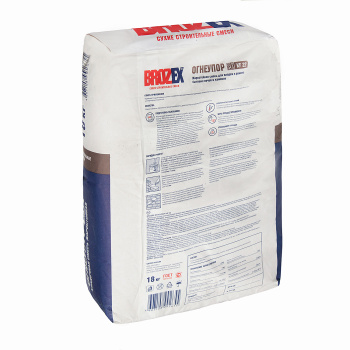 Смесь кладочная 18 кг BROZEX Огнеупор KF 22, жаростойкая