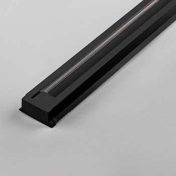 Шинопровод однофазный FERON 2метра черный 220В (в наборе токовод заглушка крепление) *1/20