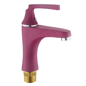Смеситель для умывальника Potato P10229-16 (пурпурный) *1/10