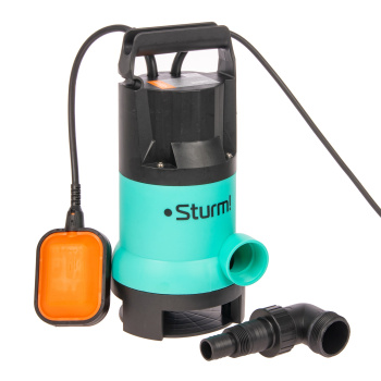 Насос погружной дренажный д/грязной воды 900Вт 15000л/час шнур 10 м STURM WP9790P * 1/4