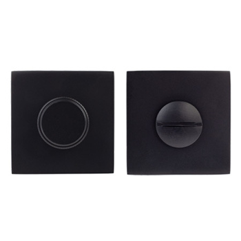 Фиксатор ЧЕРНЫЙ матовый WC-3021-BLM Slim Code Deco *1/10