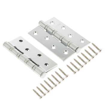 Петля универсальная 100*70*3мм ХРОМ CR (комплект 2шт.) АПЕКС *1/5/50