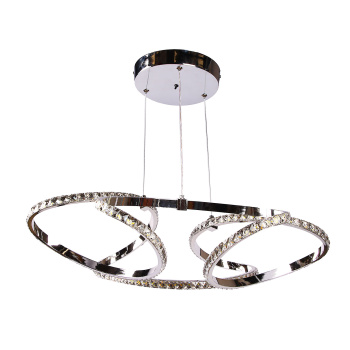 Люстра 8896/150W Chrome 600 мм 3 реж., пульт S=20м2  VERNER LIGHTING *1