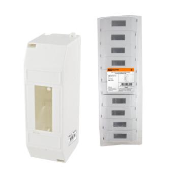 Бокс  О/П 1-2мод КМПн IP20 белый TDM SQ0907-0111 инд. штрихкод  *1/10/140